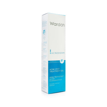 Wardah, Acnederm, Acne Spot Treatment Gel, 15 ml